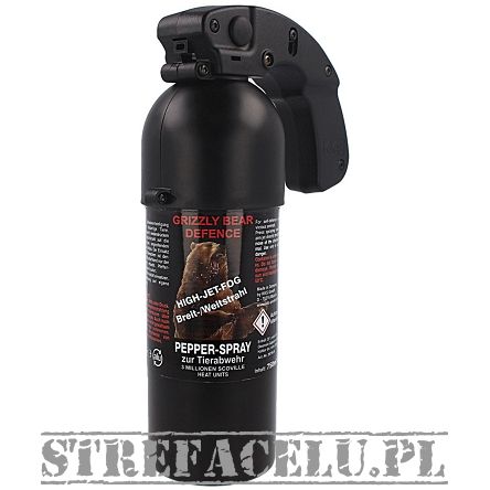 Gaz pieprzowy KKS Grizzly Żel 3MLN SHU, 20% OC  750ML
