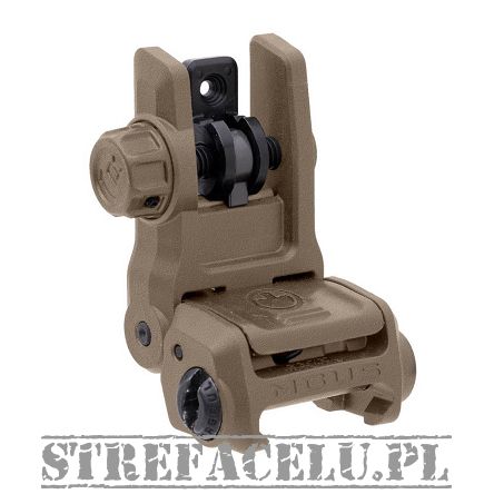Magpul - Celownik przeziernikowy składany MBUS3 Sight Rear - MAG1167 FDE