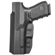 IWB Holster, Compatibility : Glock 19/19X/23/32/45, Manufacturer : Concealment Express, Material : Kydex, Color : Black - 2