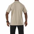 Men's Polo, Manufacturer : 5.11, Model : Performance Short Sleeve Polo, Color : Silver Tan - 2