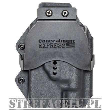 LUX V2 Holster, 2in1 - IWB/OWB;  Pistol wih Surefire X300U, Ambi, Color : Black