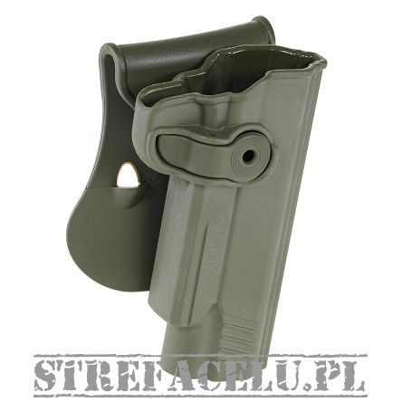 Kabura Roto Paddle - Taurus PT1911 IMI Defense Z1130 - zielona