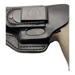 Leather Holster, Manufacturer : Falco Holsters (Slovakia), Type : 2in1 - IWB + OWB, Model : AM02-2330, Hand : Left, Color : Black - 4