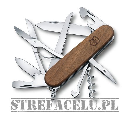 Victorinox Scyzoryk Huntsman Wood91mm, orzech