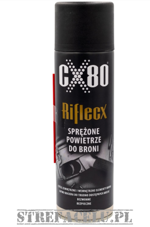 Sprężone powietrze do broni 500ML CX80 RiflecX