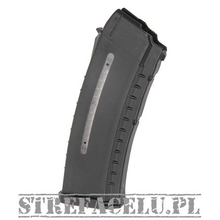 AK74 30 Round Polymer Magazine with Window IMI-Z7430W Black