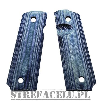 BUL 1911 FS Wood Grips - Diamond Grey #30111