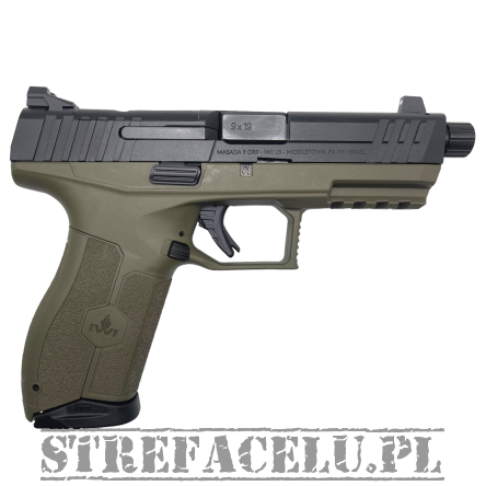 Pistolet IWI Masada Tactical Optics Ready, 4.6 inch kal. 9x19mm OD GREEN