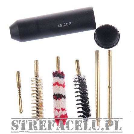 Wycior kieszonkowy pistoletowy kal. .45 plus 3 szczoteczki i oczko - SC-82_45