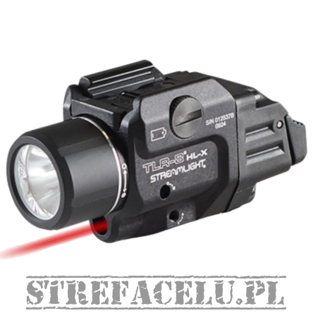 Latarka Streamlight TLR-8 HL-X USB - czerwony laser (L-69465)