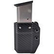Ładownica IWB/OWB Kydex na 1 magazynek jednorzędowy 9mm/40SW - Carbon, Concealment Express CEX-940-SS-CF-MAG - 3