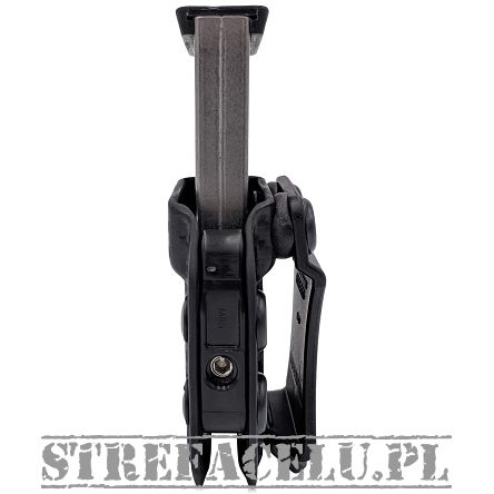 Ładownica IWB/OWB Kydex na 1 magazynek jednorzędowy 9mm/40SW - Carbon, Concealment Express CEX-940-SS-CF-MAG
