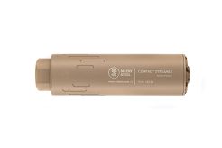 Suppressor, Manufacturer : SilentSteel (Finland), Model : Compact Streamer, Caliber : .223/5.56, Color : FDE