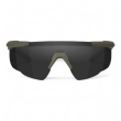 Okulary WileyX Saber Adv. Smoke / Clear / Rust Lens 308G / OD Green Frame - 2