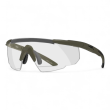 Okulary WileyX Saber Adv. Smoke / Clear / Rust Lens 308G / OD Green Frame - 6