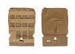 Panels (2pcs) For Side Plates, Manufacturer : 5.11, Model : QR Plate Carrier Side Plate Pouch, Color : Kangaroo - 2