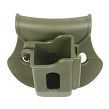 Single Magazine Pouch for Glock, Beretta PX 4 Storm, H&K P30 (left handed) IMI-ZSP05 Green