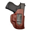 Leather Holster, Manufacturer : Falco Holsters (Slovakia), Type : 2in1 - IWB + OWB, Model : AM02-2329, Hand : Right, Color : Brown - 2