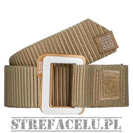 Men's tactical belt 5.11 TRAVERSE DOUBLE BUCKLE: color: SANDSTONE