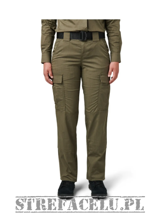 Women's Pants, Manufacturer : 5.11, Model : Women's Flex-Tac TDU RIPSTOP, Color : Ranger Green
