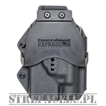 LUX V2 Holster, 2in1 - IWB/OWB;  Pistol wih Streamlight TLR-1, Ambi, Color : Black
