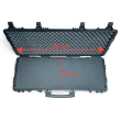 Walizka wodoszczelna do broni długiej z kółkami - 93,9x35,2x13,7cm, Pick`n`Pluck Foam - Megaline TS939RS-RED - 2