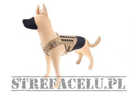 Uprząż - szelki dla psa K9 Drago Harness , Kolor: Coyote Brown, Raptor Tactical, (Wybór rozmiarów)