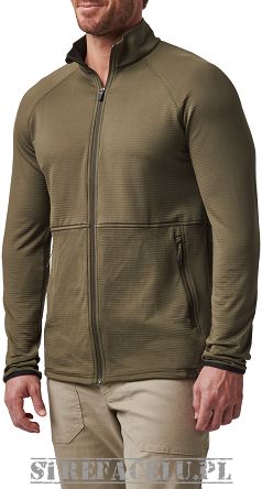 Bluza 5.11 STRATOS FULL ZIP, kolor: RANGER GREEN