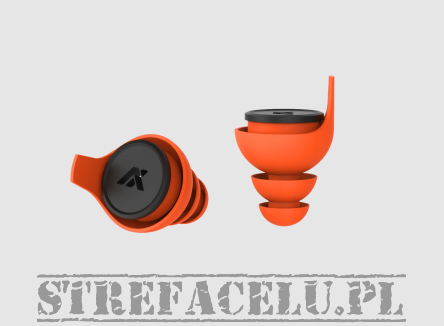 Earplugs; Model : XP Reactor, Manufacturer : AXIL, Size : M/L, Color : Orange