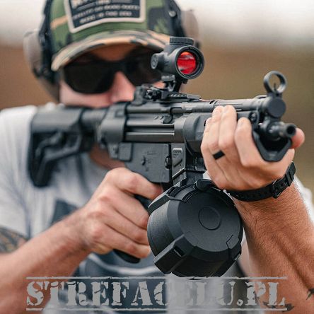 HK94 / MP5 PMAG D-50 MP; 9x19 mm Para - Black - MAG1181-BLK - Magpul