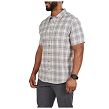 Men's Shirt, Manufacturer : 5.11, Model : Wyatt Short Sleeve Plaid, Color : White Plaid - 2