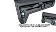 Carbine Stock AR-15 / M4, Manufacturer : Magpul, Model : MOE SL-K Carbine Stock AR-15 / M4 - Mil-Spec - MAG626 - 7