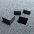 Walizka PP do broni krótkiej - 34,5x24x6cm, 2 Clips, Egg Foam - Megaline 600/0000CUBE - 7