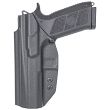 Kabura wewnętrzna prawa do pistoletu CZ P-07, RH IWB kydex, kolor: czarny - 2