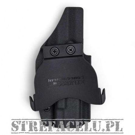 Kabura zewnętrzna lewa do pistoletu Springfield Echelon Compact OR, LH OWB kydex, kolor: czarny