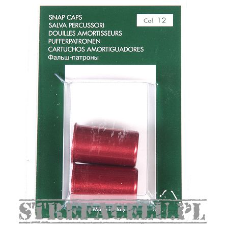 Aluminum anodized Snap Cap 12GA - 2 pcs 35mm - SC-41/2
