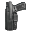 Kabura wewnętrzna prawa do pistoletu Canik TP9SF/Elite, RH IWB kydex, kolor: carbon - 2