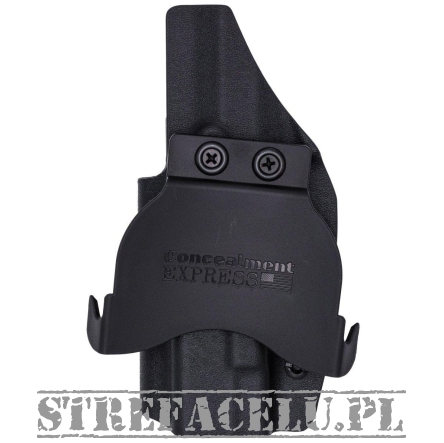 Kabura zewnętrzna prawa do pistoletu H&K VP9/SFP9 OR, RH OWB kydex, kolor: czarny