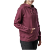Women's Hoodie, Manufacturer : 5.11, Model : Women's Topo Logo Legacy Hoodie, Color : Night Violet - 3