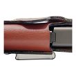 Leather Holster, Manufacturer : Falco Holsters (Slovakia), Type : 2in1 - IWB + OWB, Model : AM02-2329, Hand : Left, Color : Brown - 5