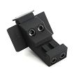 Mount For Collimator - Offset 45°, Manufacturer : Lambda Precision (Poland), Model : HRS LPW45+ (For C-MORE, DELTA Stryker, SIG Romeo 3 - Right Side), Color : Black - 3