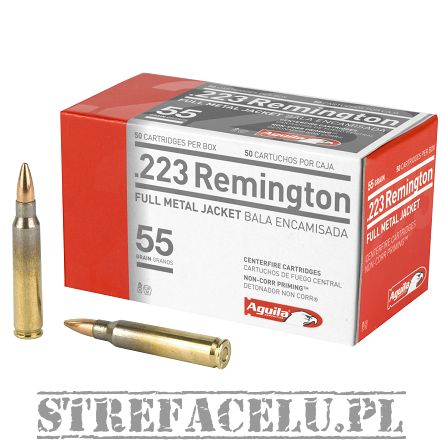 Nabój kulowy FMJ Aguila 55gr // 223REM