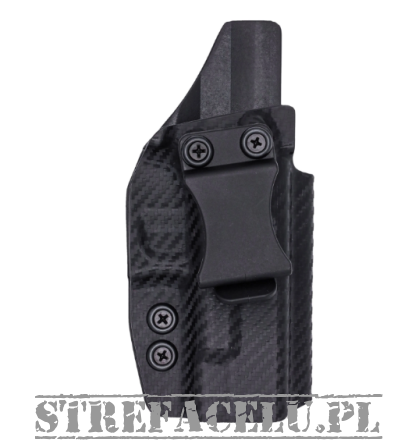 Kabura wewnętrzna prawa do pistoletu VP9SK OR, RH IWB kydex, kolor: carbon