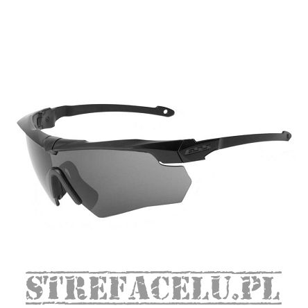 Ballistic Glasses, Manufacturer : ESS, Model : Crossbow Suppressor One, Color : Smoke