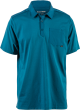 Men's Polo, Manufacturer : 5.11, Model : Axis Short Sleeve Polo, Color : Lake - 4