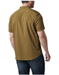 Men's Shirt, Manufacturer : 5.11, Model : Ellis Short Sleeve Shirt, Color : Field Green - 4