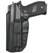 IWB Holster, Compatibility : Sig Sauer P226 with rail, Manufacturer : Concealment Express, Material : Kydex, For Persons : Right Handed, Finish : Carbon - 2