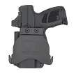 Kabura zewnętrzna prawa do pistoletu H&K CC9, RH OWB kydex, kolor: czarny - 2