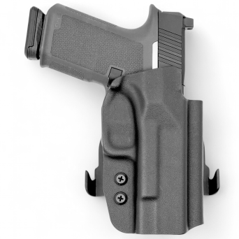 Kabura zewnętrzna lewa do pistoletu Ruger RXM OR, LH OWB kydex, kolor: czarny